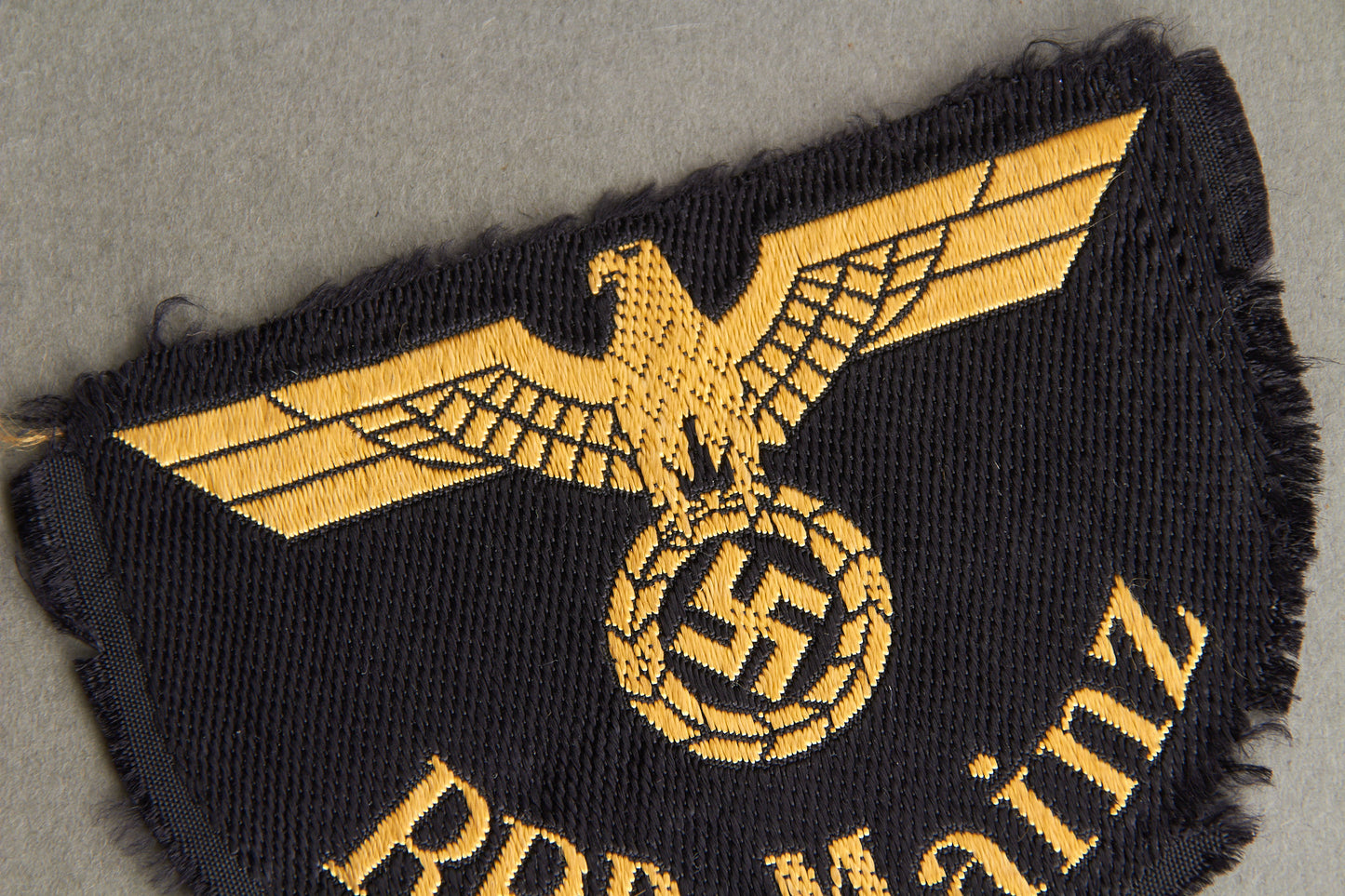 Reichsbahn "RBD Mainz" Sleeve Insignia. Original.