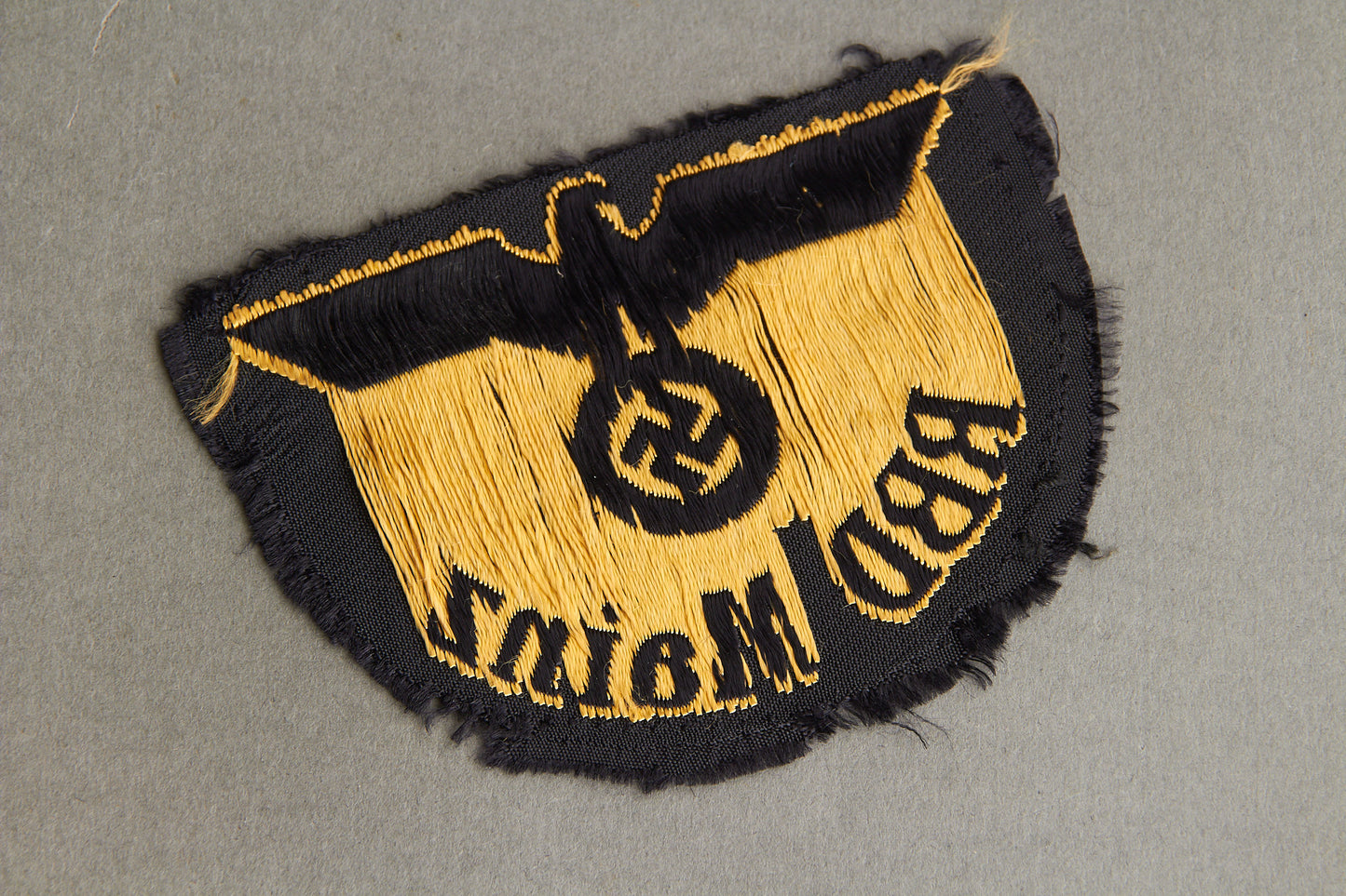 Reichsbahn "RBD Mainz" Sleeve Insignia. Original.