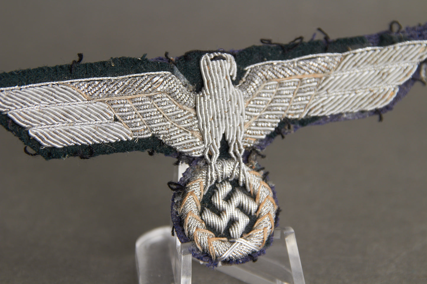 Wehrmacht Officer Breast Eagle. Tunic Removed. Original.