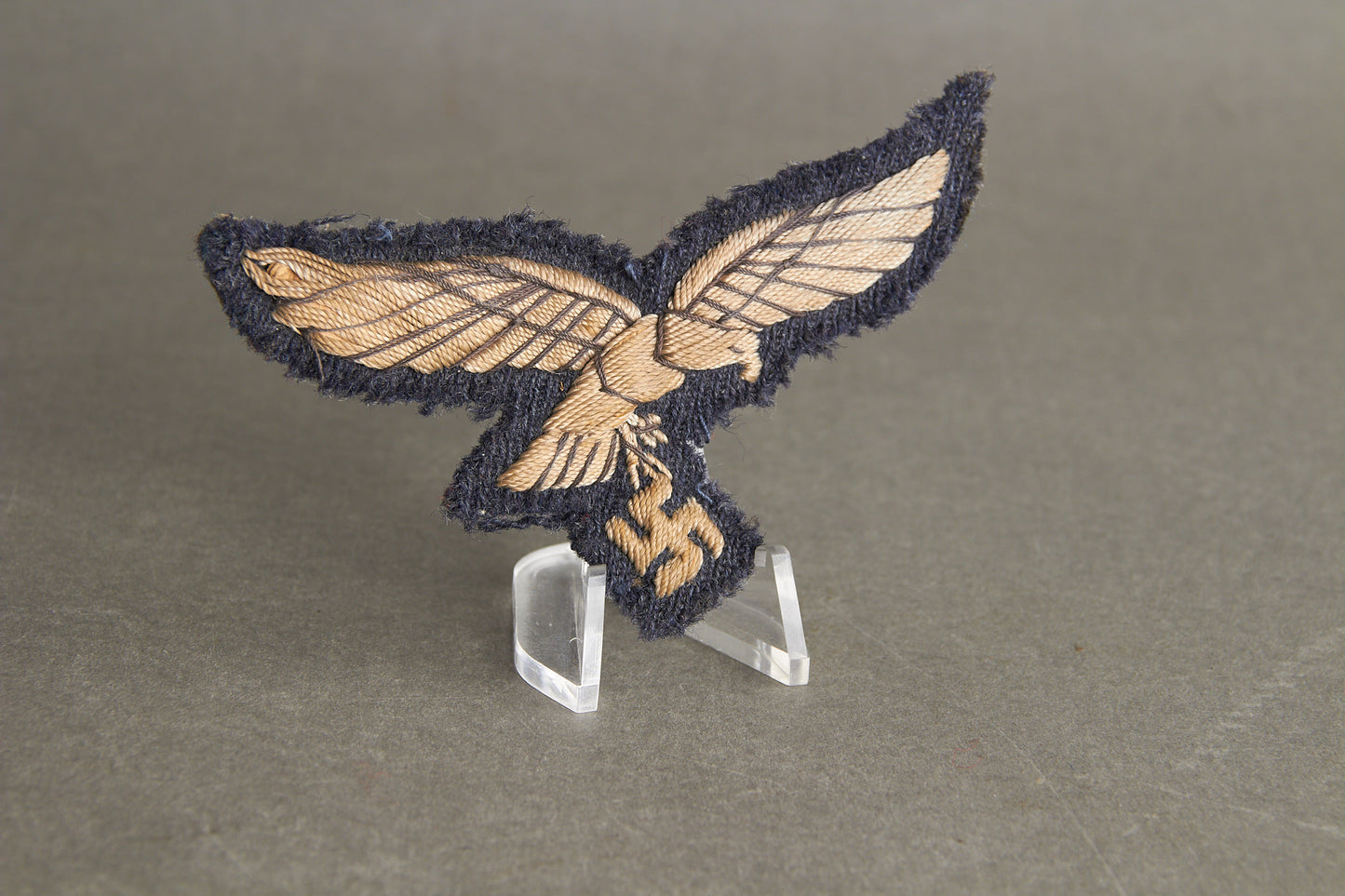 Very Early Luftwaffe "Unteroffizier" Breast Eagle. Tunic removed. Hard to find. Original.