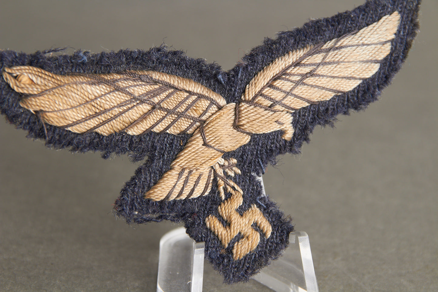 Very Early Luftwaffe "Unteroffizier" Breast Eagle. Tunic removed. Hard to find. Original.