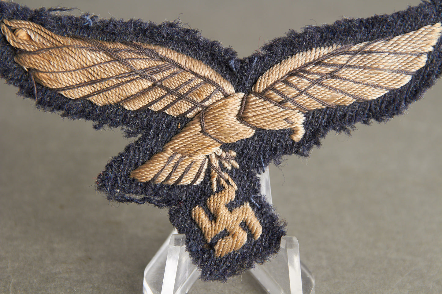 Very Early Luftwaffe "Unteroffizier" Breast Eagle. Tunic removed. Hard to find. Original.