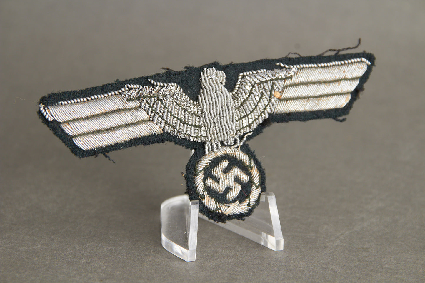 Wehrmacht Officer Breast Eagle. Tunic Removed. Original.