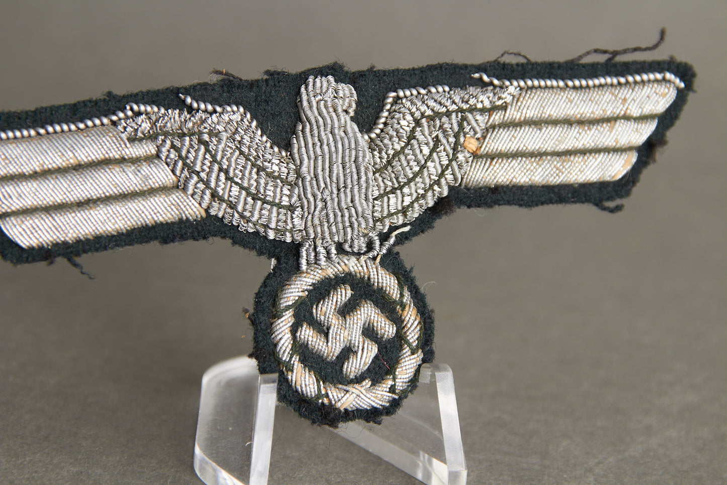 Wehrmacht Officer Breast Eagle. Tunic Removed. Original.