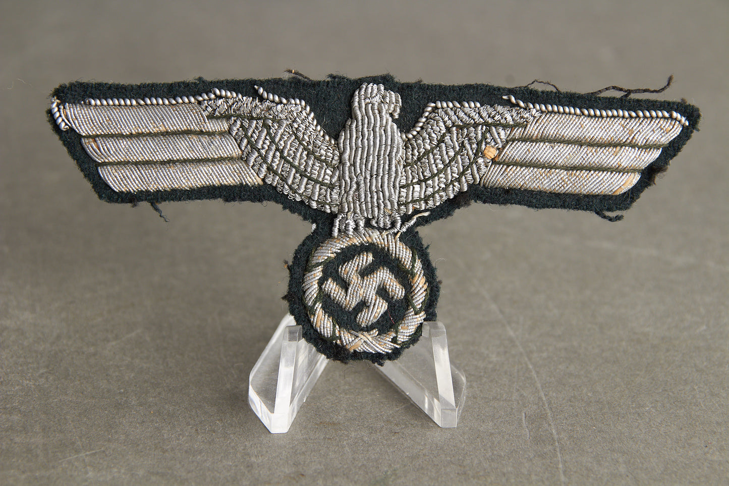 Wehrmacht Officer Breast Eagle. Tunic Removed. Original.