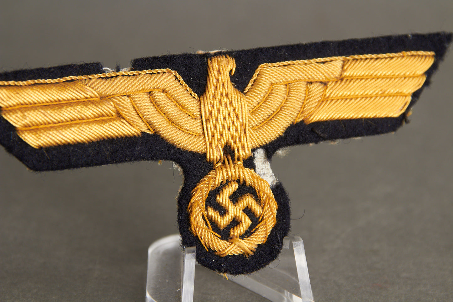 Kriegsmarine Officer Breast Eagle. Tunic Removed. Original.