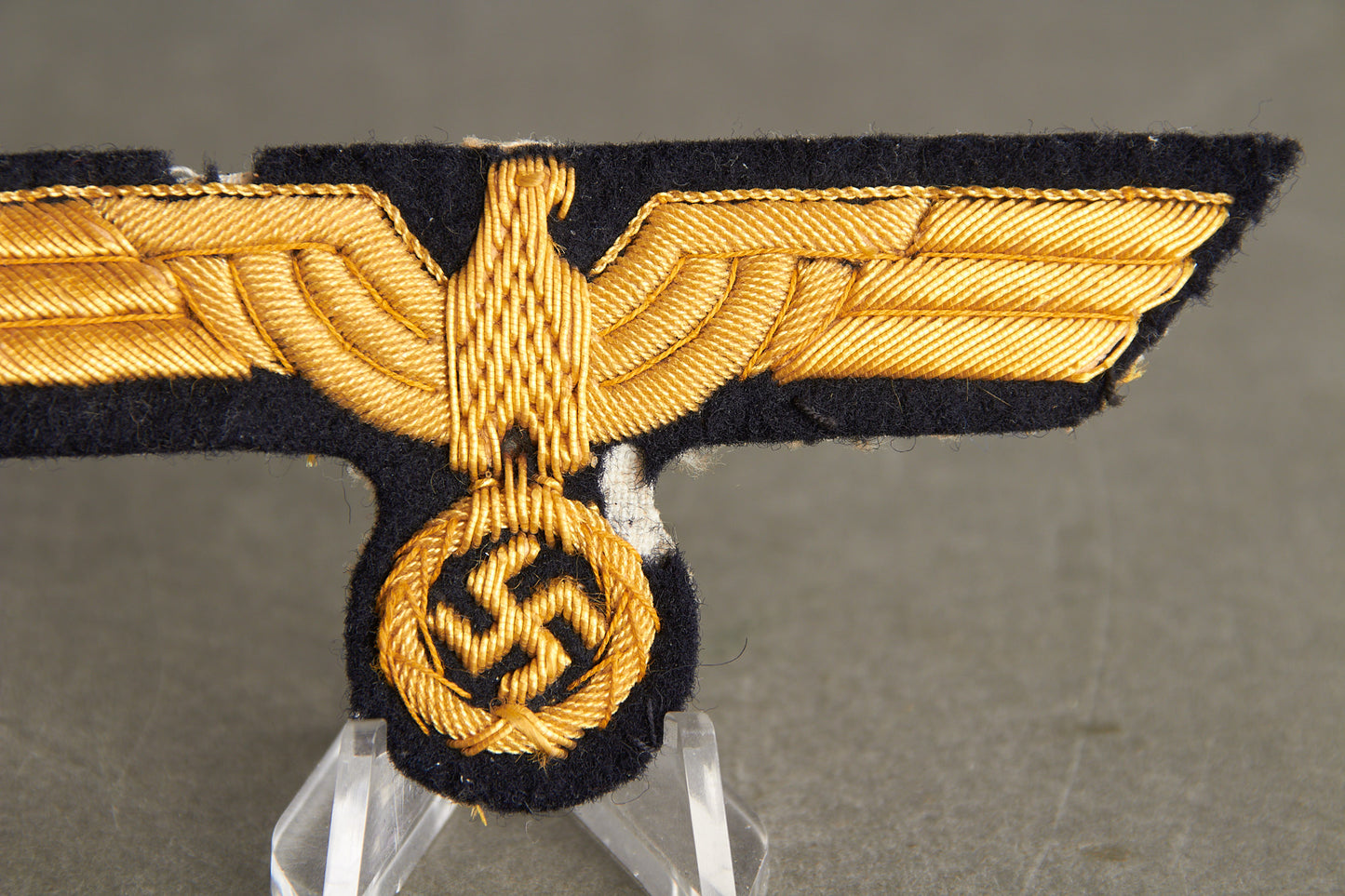 Kriegsmarine Officer Breast Eagle. Tunic Removed. Original.