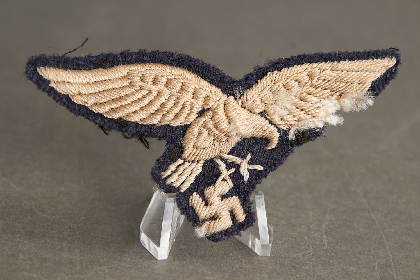 Very Early Luftwaffe "Unteroffizier" Breast Eagle. Tunic removed. Hard to find. Original.