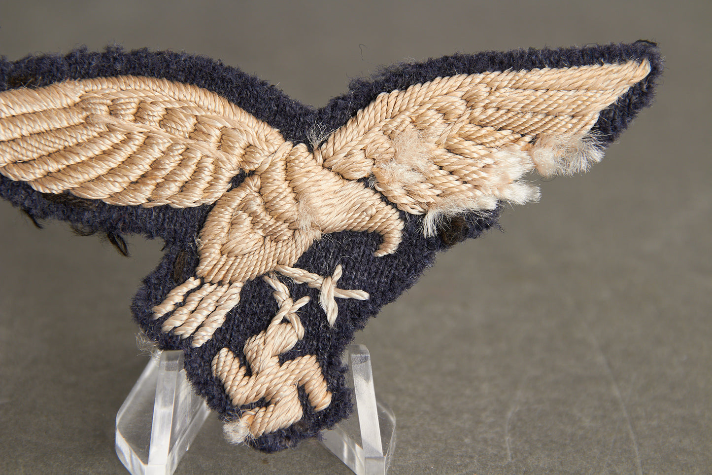 Very Early Luftwaffe "Unteroffizier" Breast Eagle. Tunic removed. Hard to find. Original.