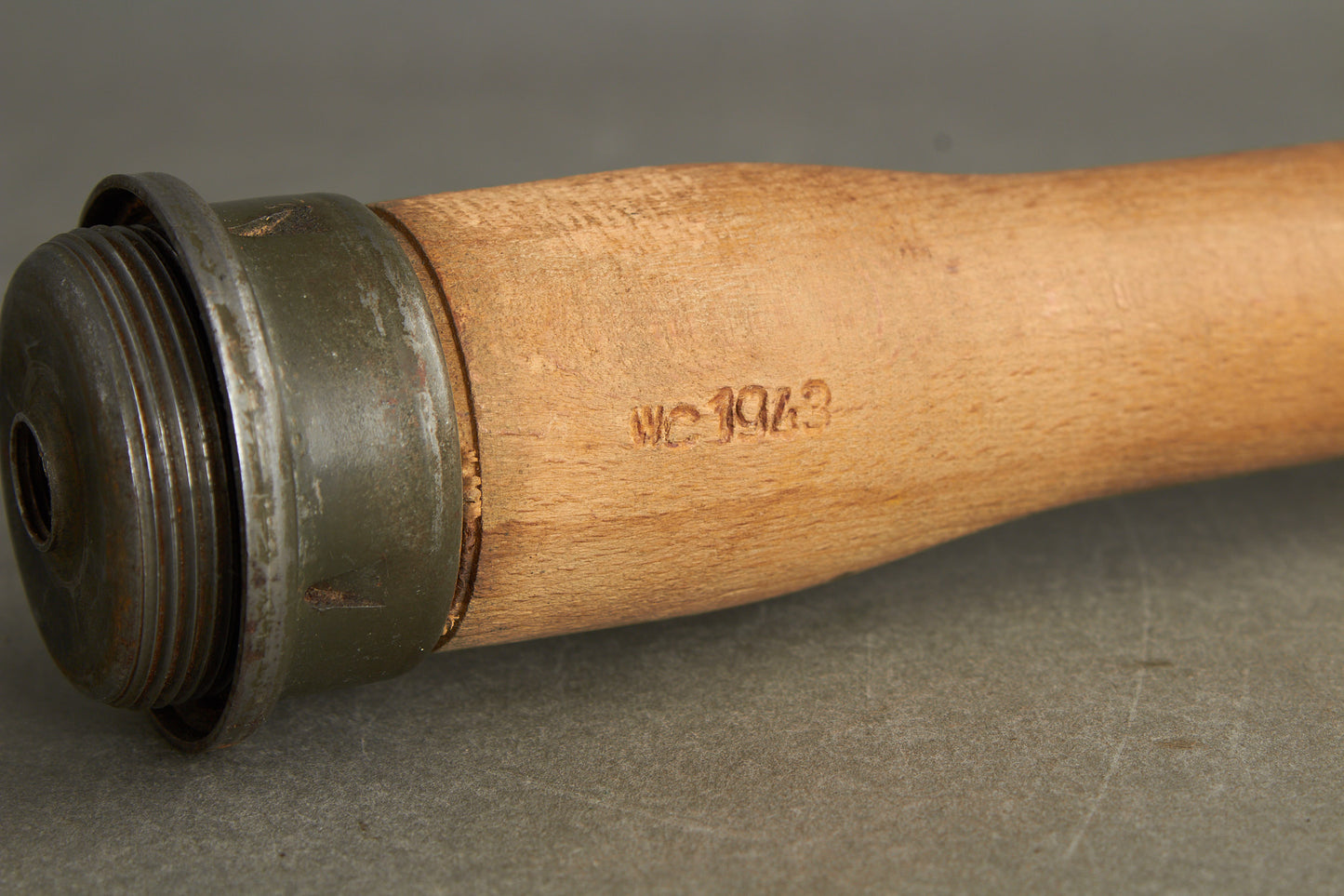 M24 Wood Handle Stick. From 1943. Original.
