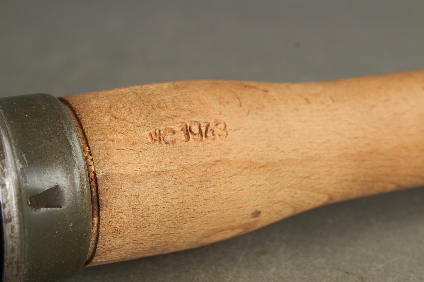 M24 Wood Handle Stick. From 1943. Original.