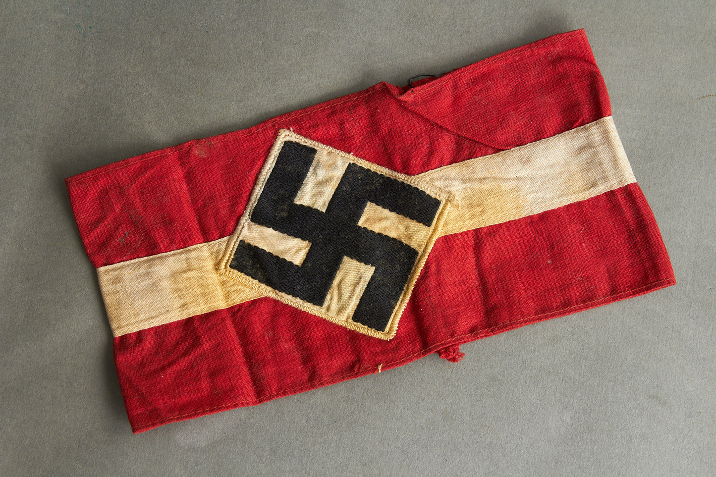 HJ (Hitlerjugend) "Armbinde". Worn Piece. Original.