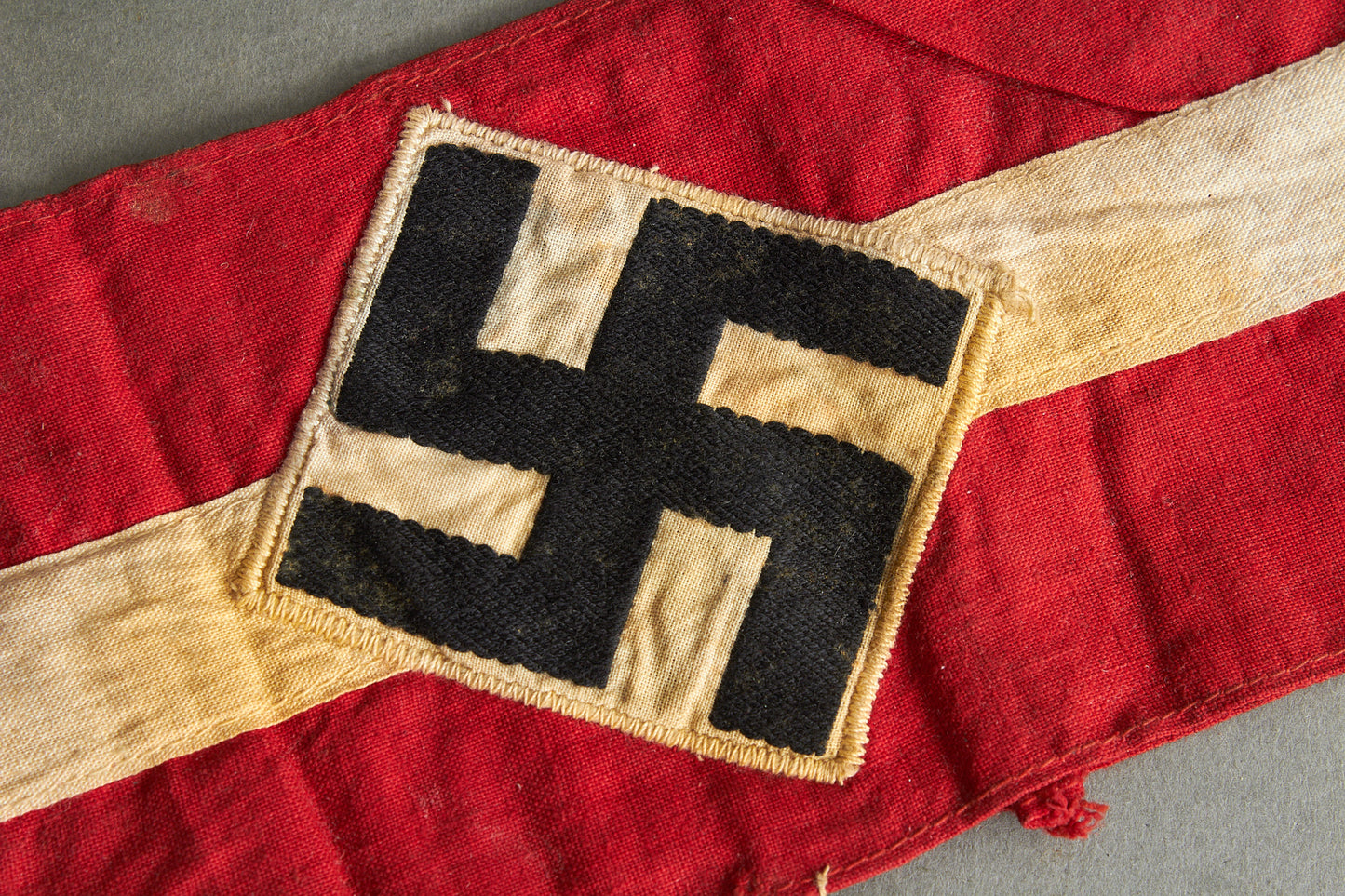 HJ (Hitlerjugend) "Armbinde". Worn Piece. Original.