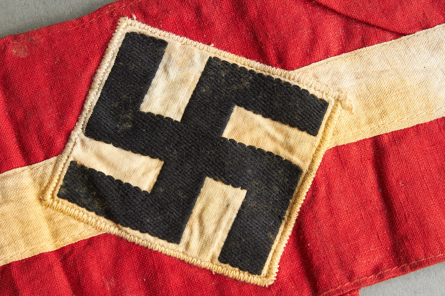 HJ (Hitlerjugend) "Armbinde". Worn Piece. Original.