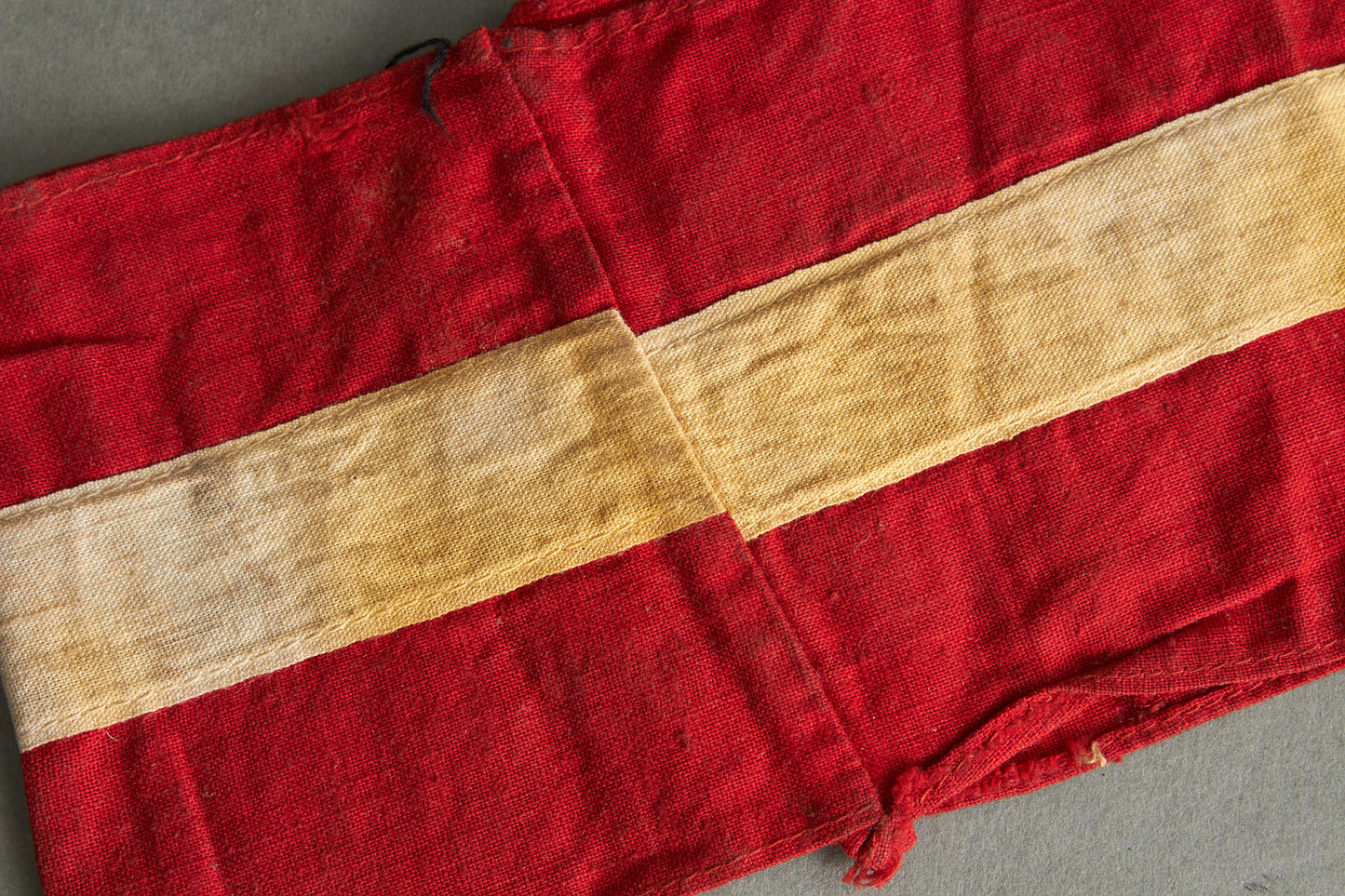 HJ (Hitlerjugend) "Armbinde". Worn Piece. Original.
