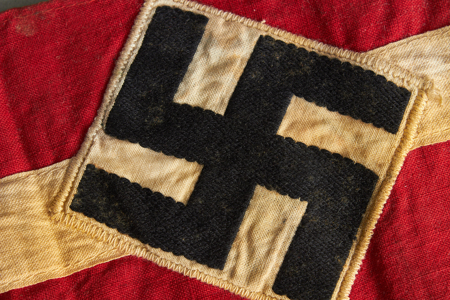 HJ (Hitlerjugend) "Armbinde". Worn Piece. Original.
