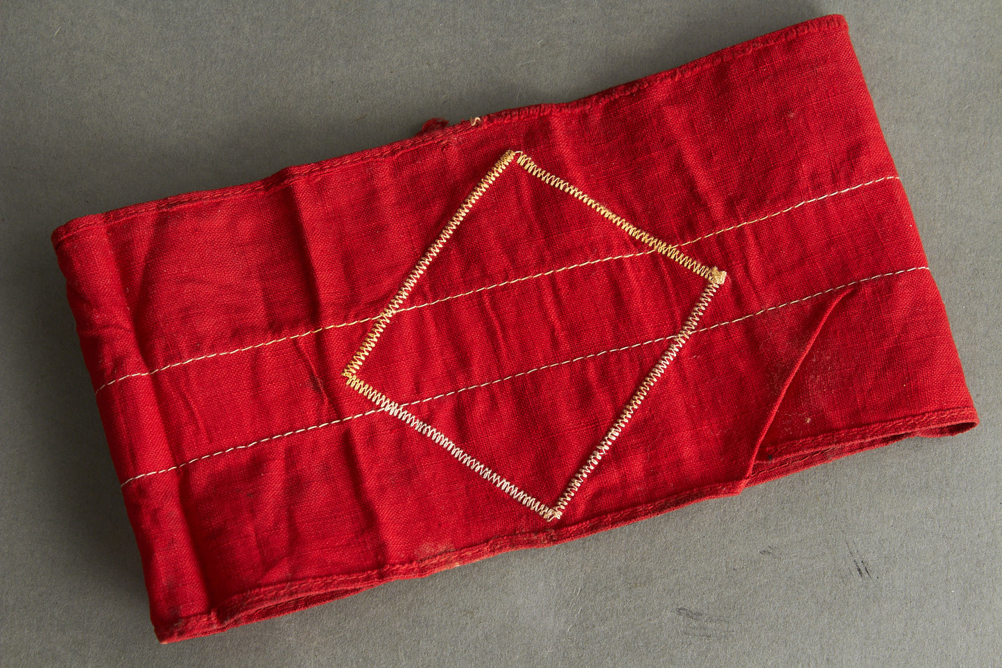 HJ (Hitlerjugend) "Armbinde". Worn Piece. Original.