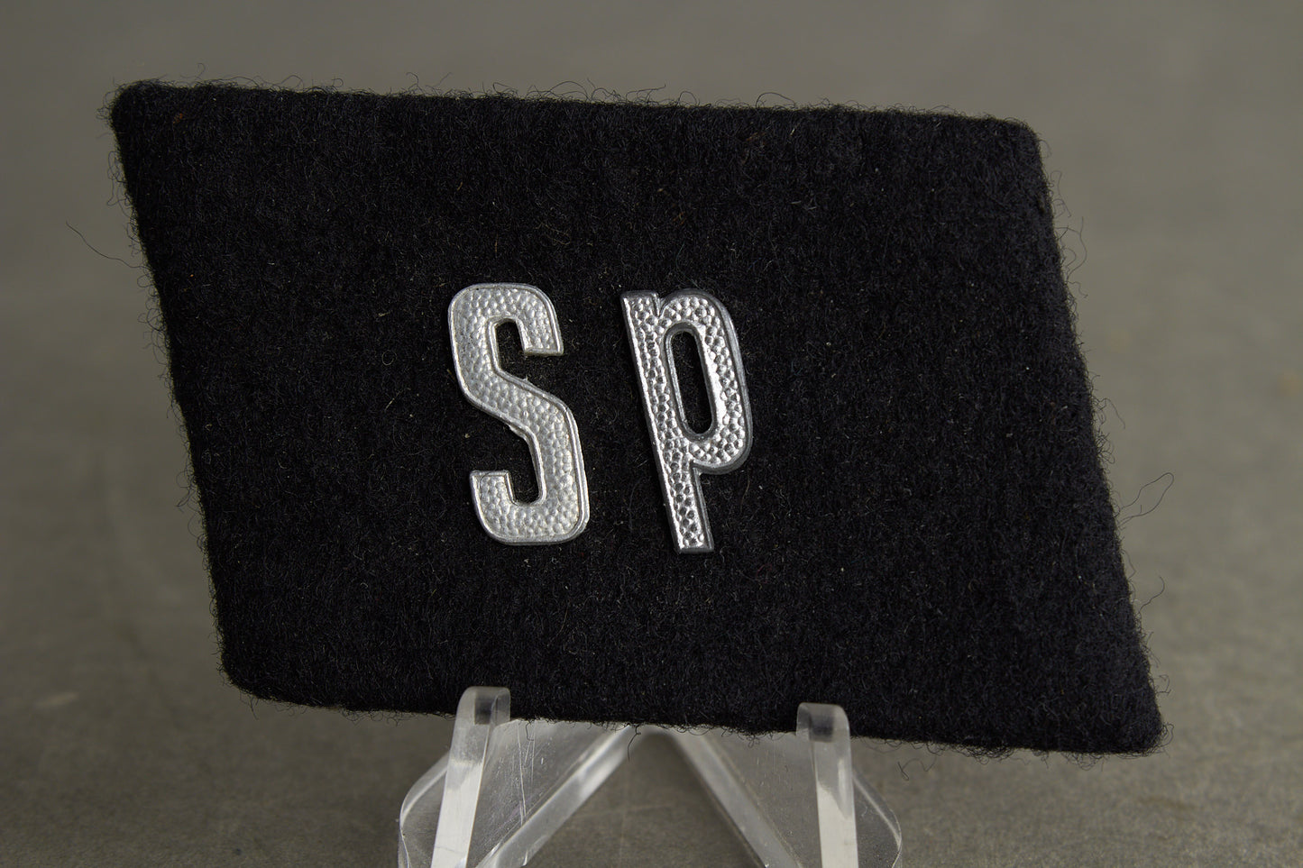 Waffen-SS collar tab used by NSKK "Transportgruppe Speer". Rare. Original.