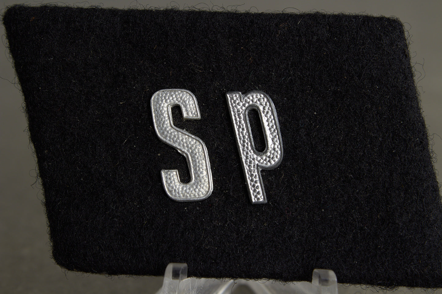 Waffen-SS collar tab used by NSKK "Transportgruppe Speer". Rare. Original.
