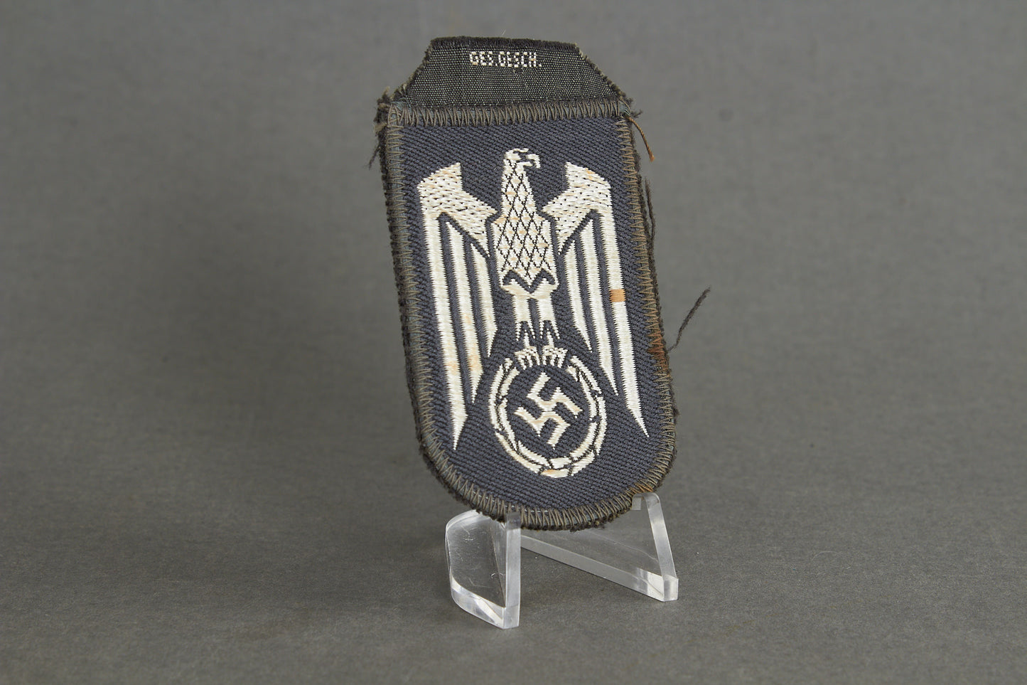 DRK (Deutsches Rotes Kreuz) "Ärmelschild" Sleeve Shield Insignia. Original.