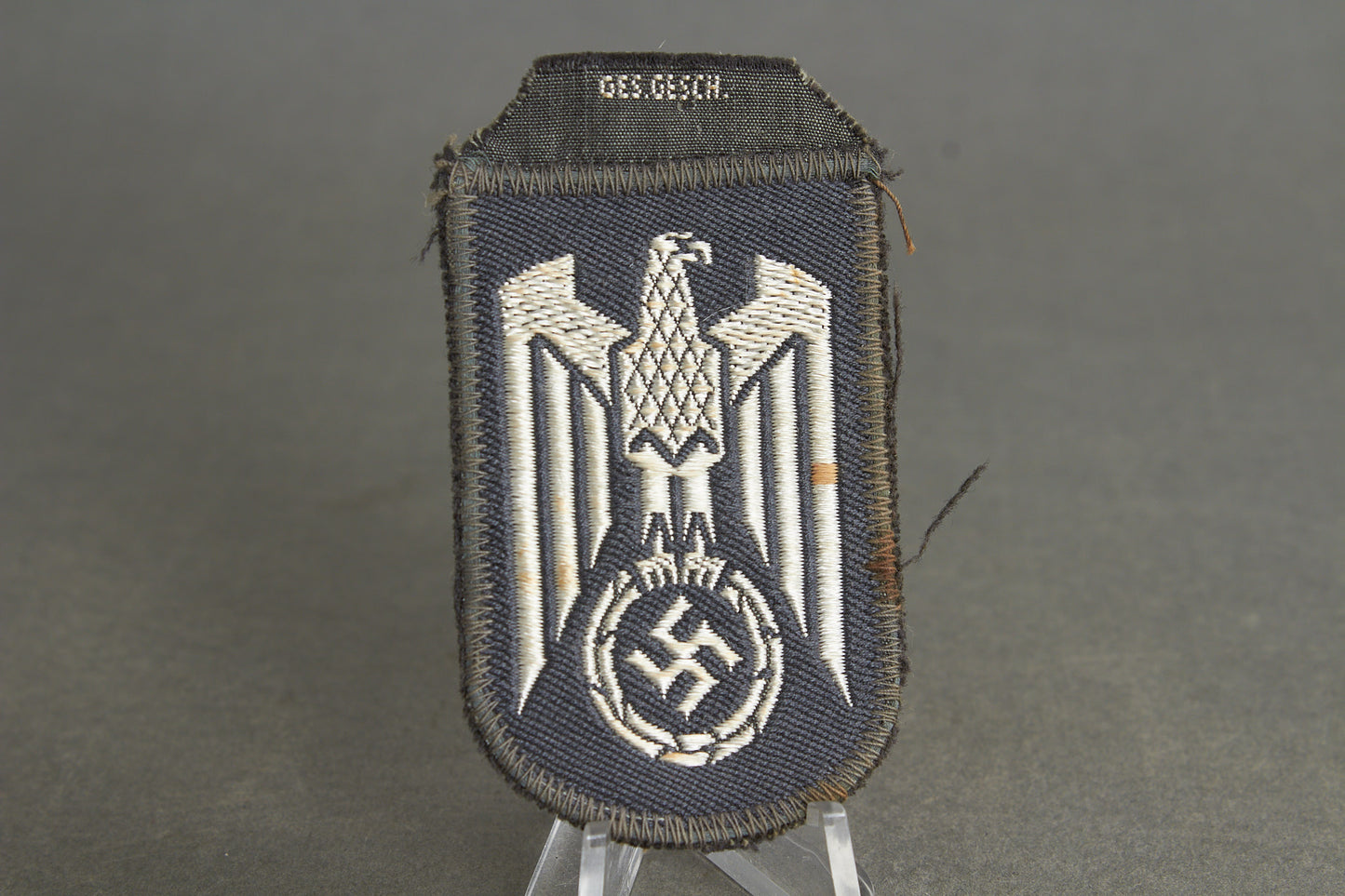 DRK (Deutsches Rotes Kreuz) "Ärmelschild" Sleeve Shield Insignia. Original.