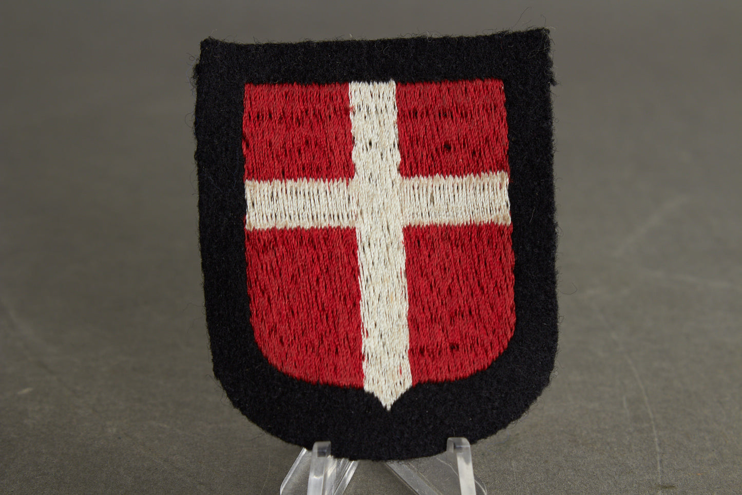 Waffen-SS Armshield for Danish volunteers. Rare. Original.