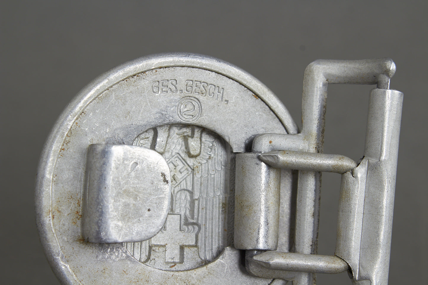 DRK (Deutsches Rotes Kreuz) Officers Belt Buckle "Feldbindeschloss". Original.