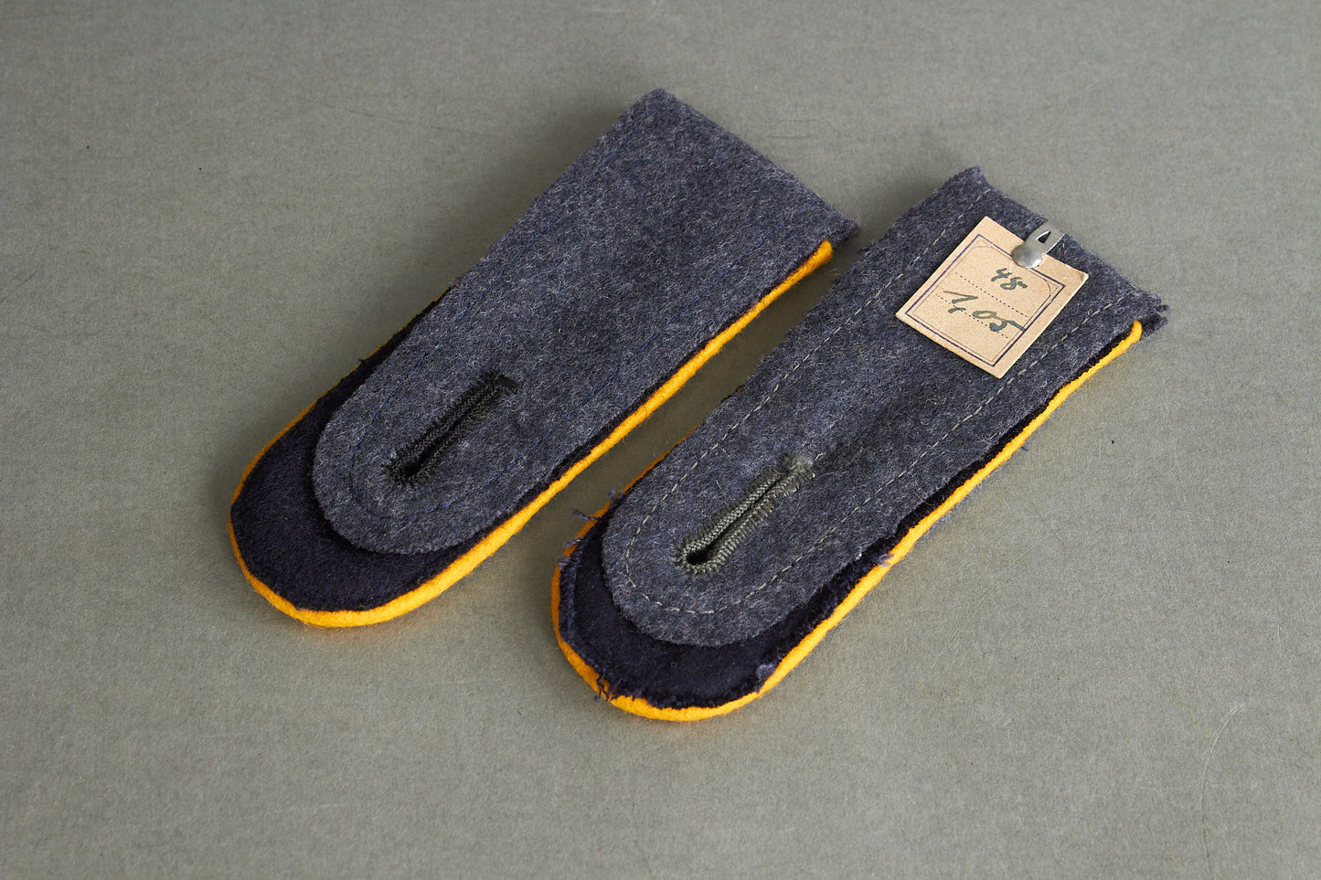 Luftwaffe Fliegertruppe Shoulder Boards. Matching Pair. With label. Original.