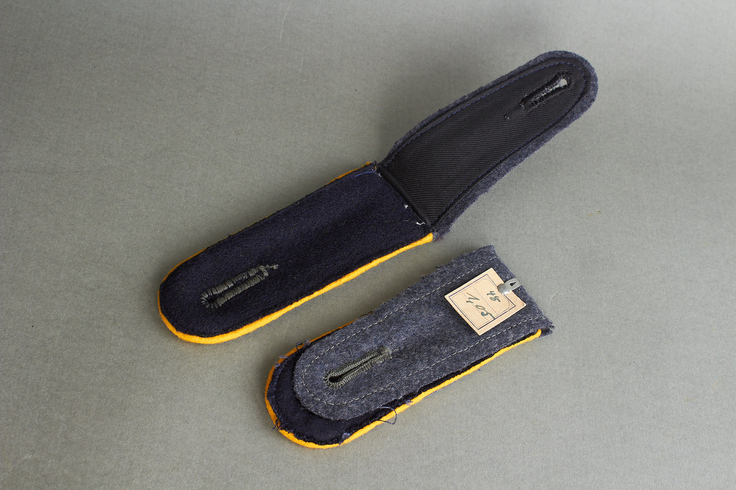 Luftwaffe Fliegertruppe Shoulder Boards. Matching Pair. With label. Original.