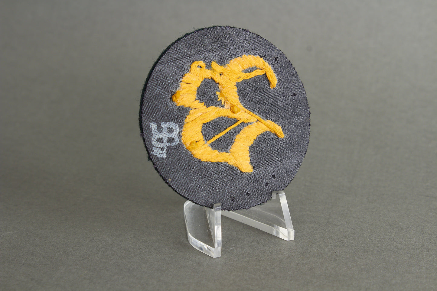 Wehrmacht Ärmelabzeichen "Zahlmeisteranwärter". Luxusausführung. Maker marked. Original.