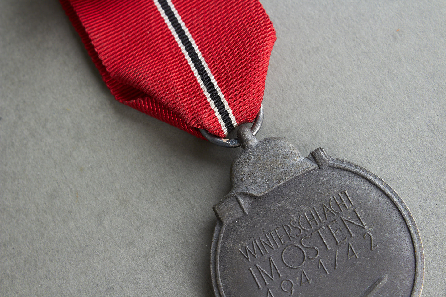"Winterschlacht im Osten" Medal. Maker marked "13". Original.