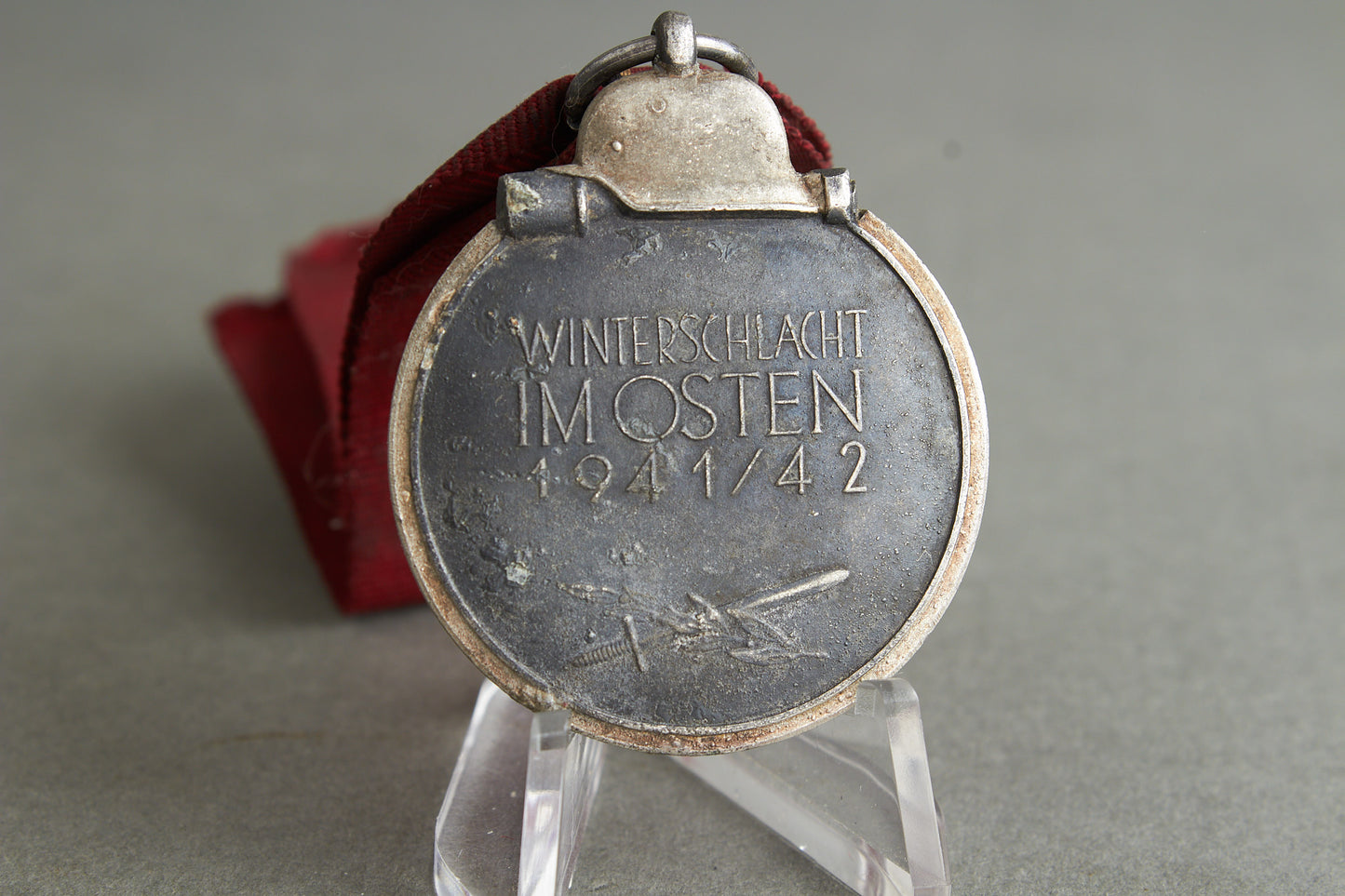 "Winterschlacht im Osten" Medal. Maker marked "108". Original.