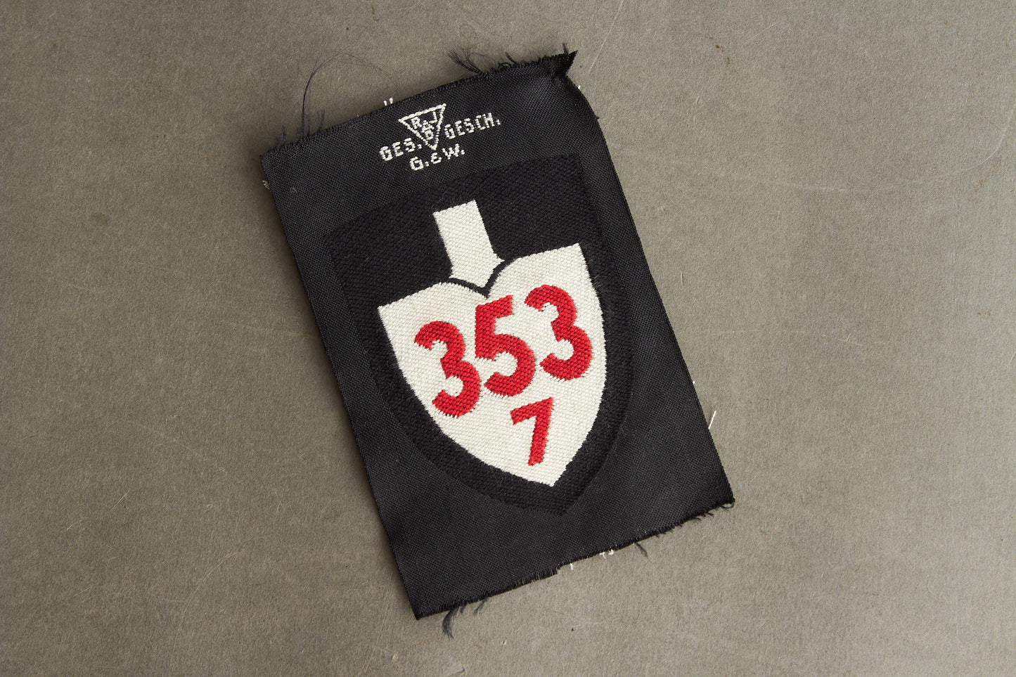 RAD "Reichsarbeitsdienst" Sleeve insignia. Unused. Original.
