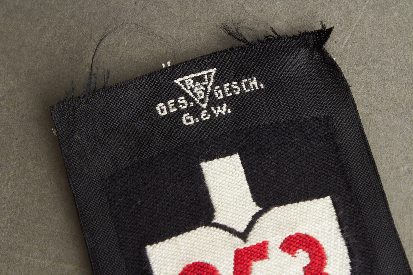 RAD "Reichsarbeitsdienst" Sleeve insignia. Unused. Original.