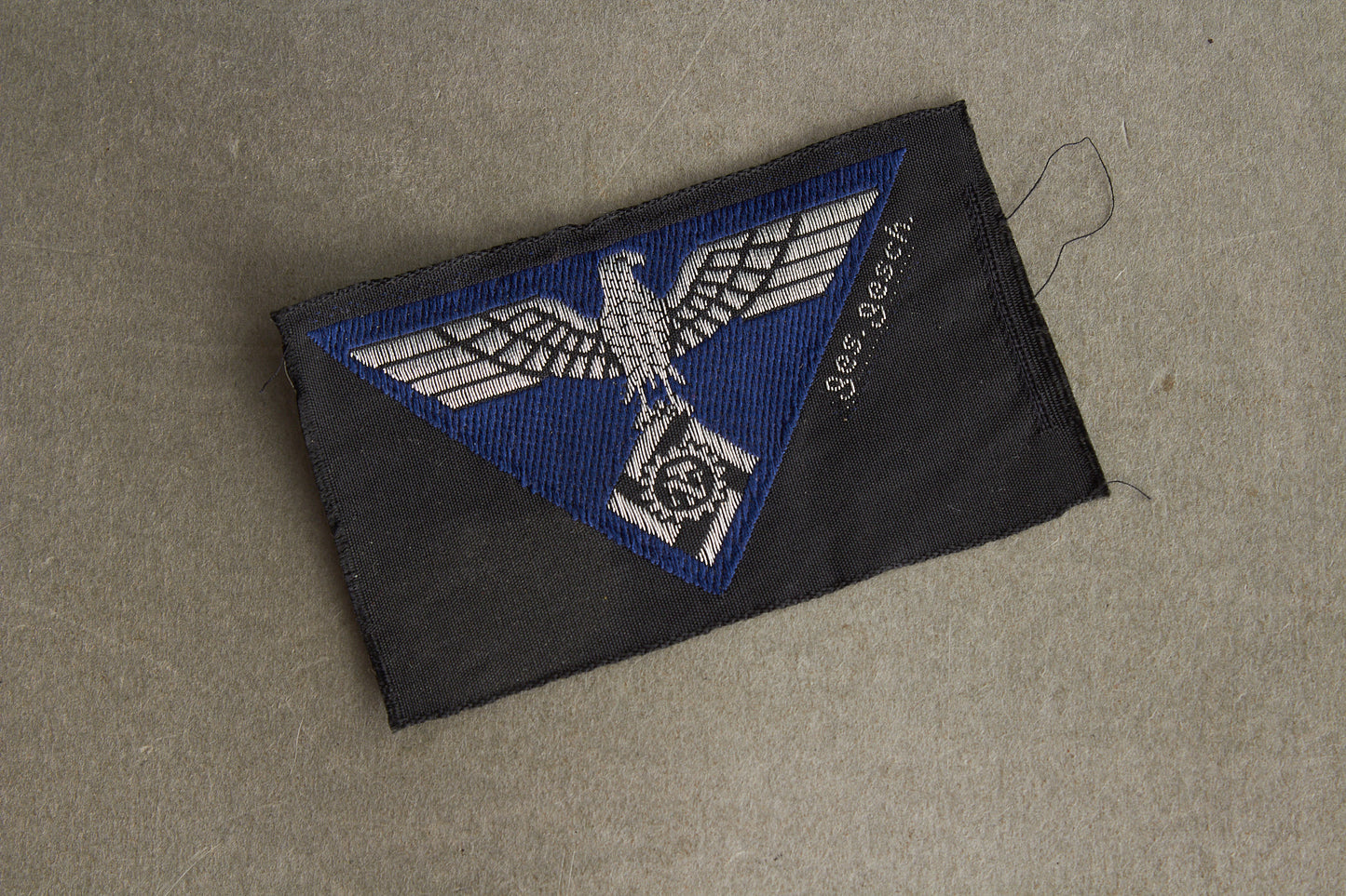 TeNo (Technische Nothilfe) Sidecap Eagle. Unused. Original.