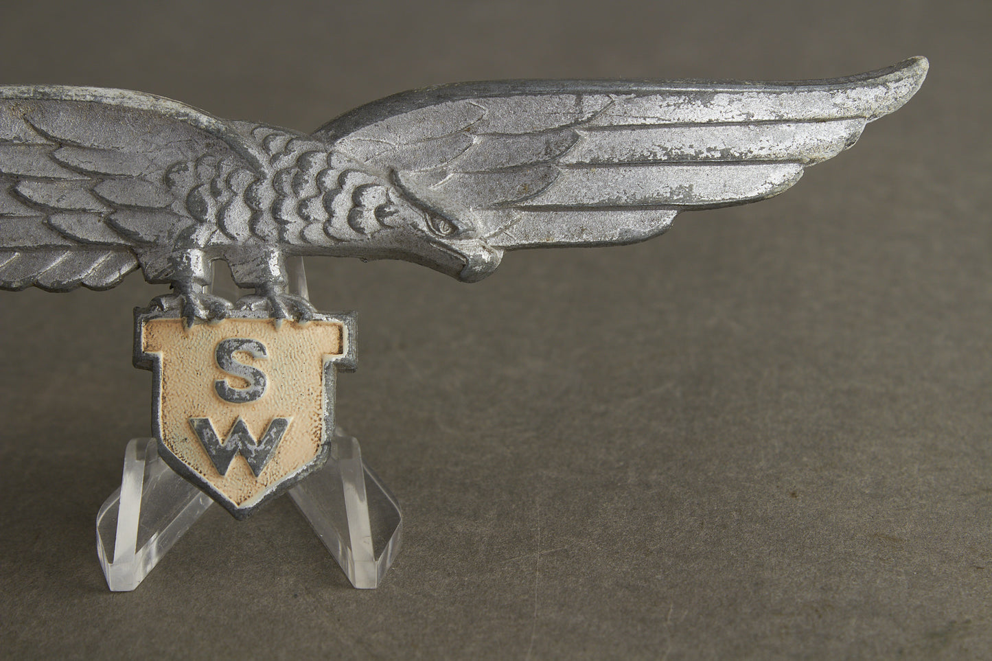 "Siemens Werkschutz" Breast Eagle. With both prongs. Original.