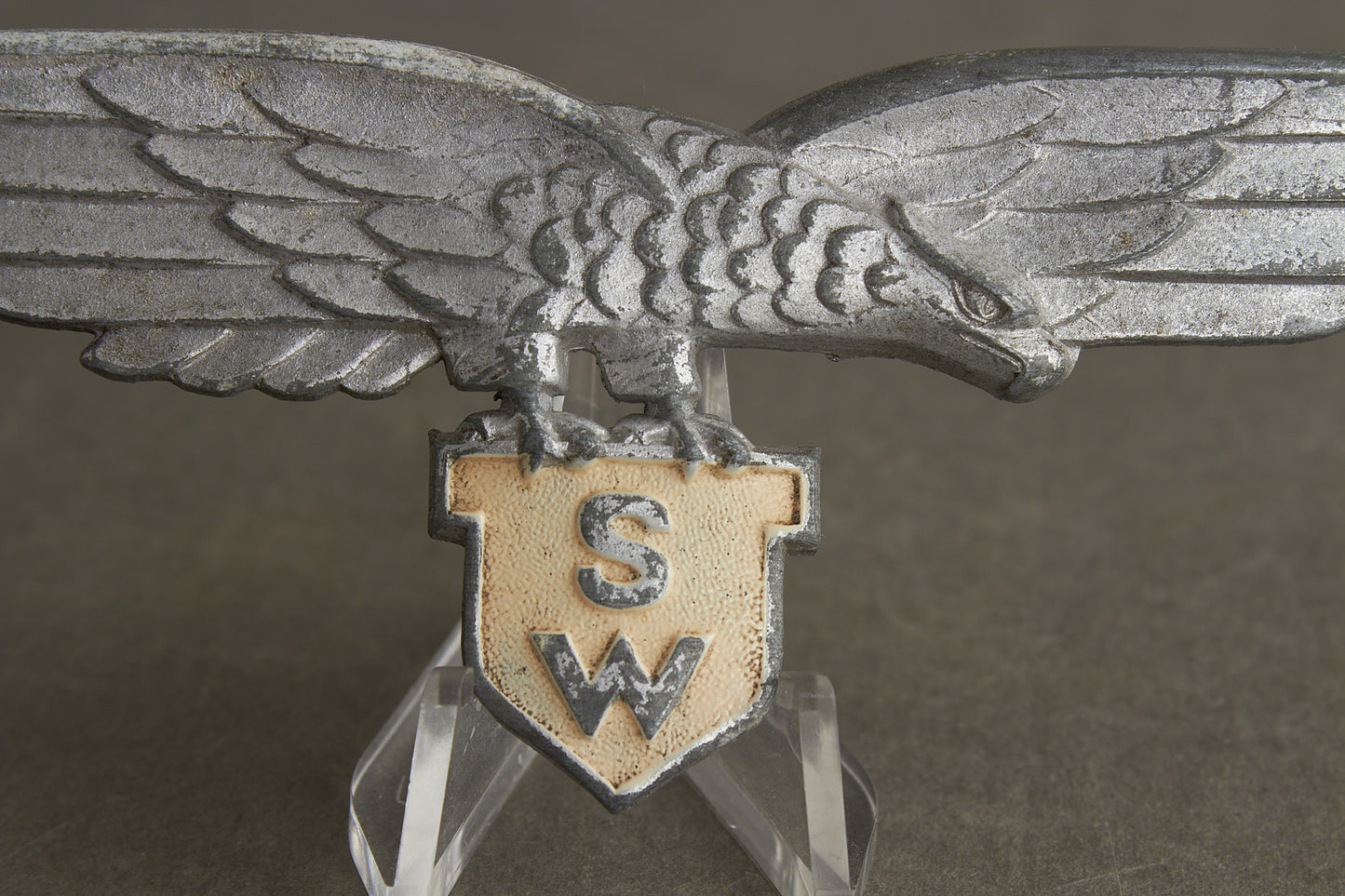 "Siemens Werkschutz" Breast Eagle. With both prongs. Original.