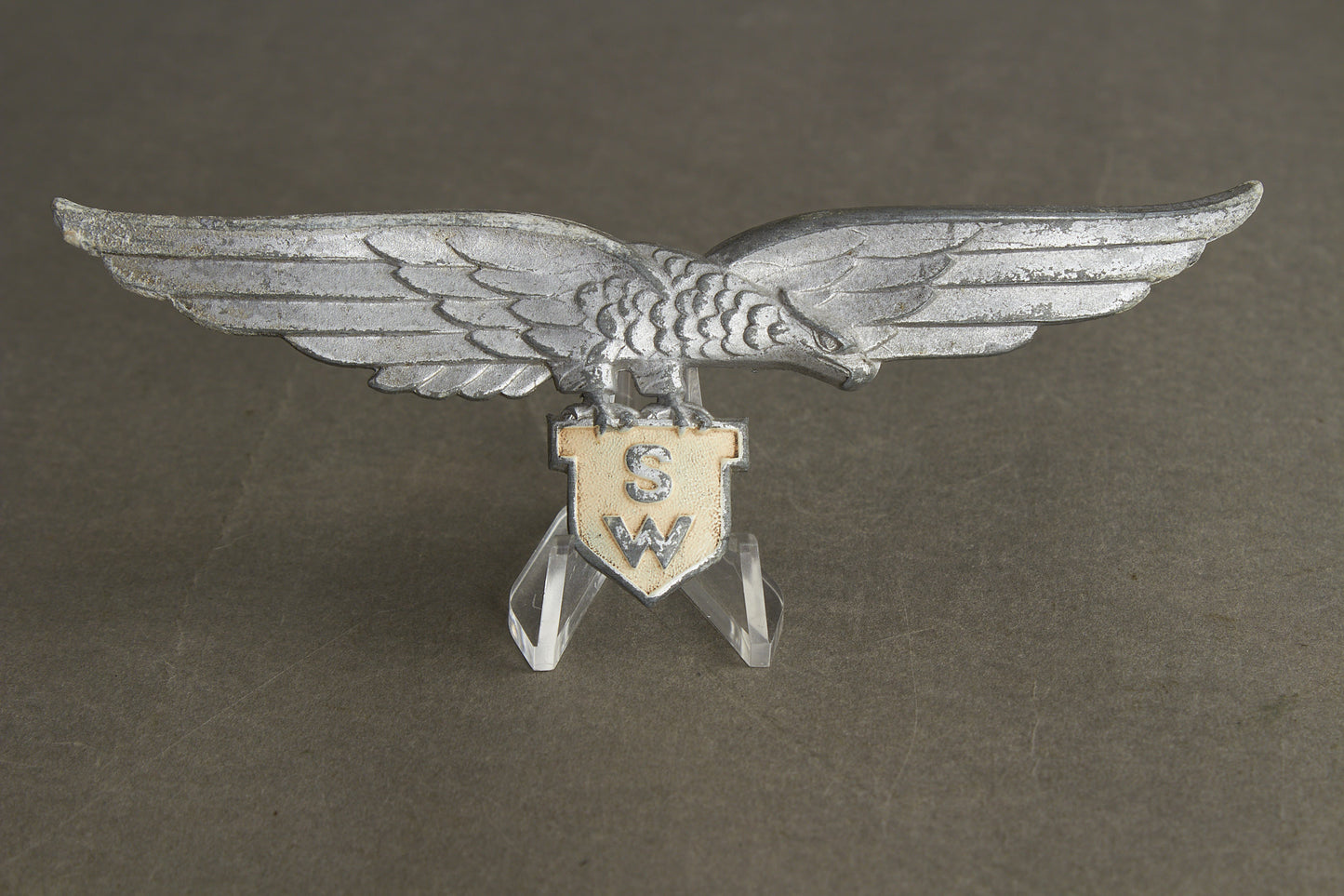 "Siemens Werkschutz" Breast Eagle. With both prongs. Original.