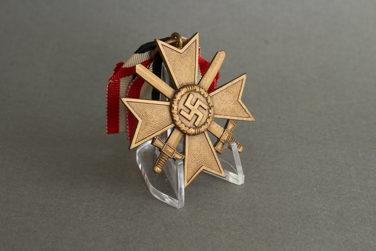 Kriegsverdienstkreuz 2. Klasse w. Swords. Maker marked "74". Original.