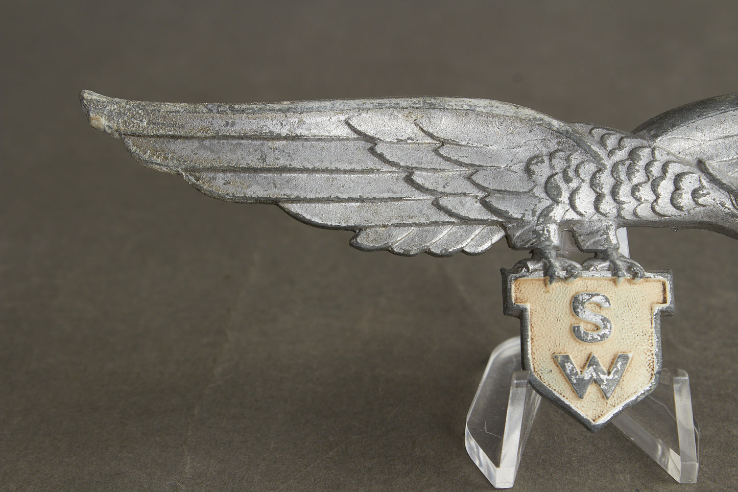 "Siemens Werkschutz" Breast Eagle. With both prongs. Original.