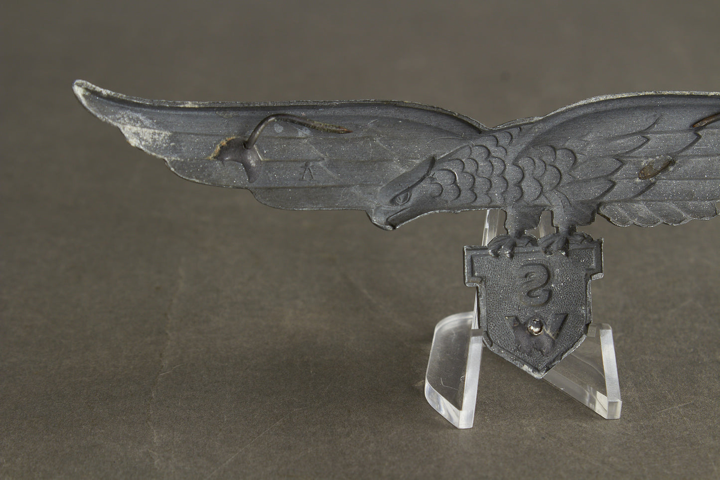 "Siemens Werkschutz" Breast Eagle. With both prongs. Original.