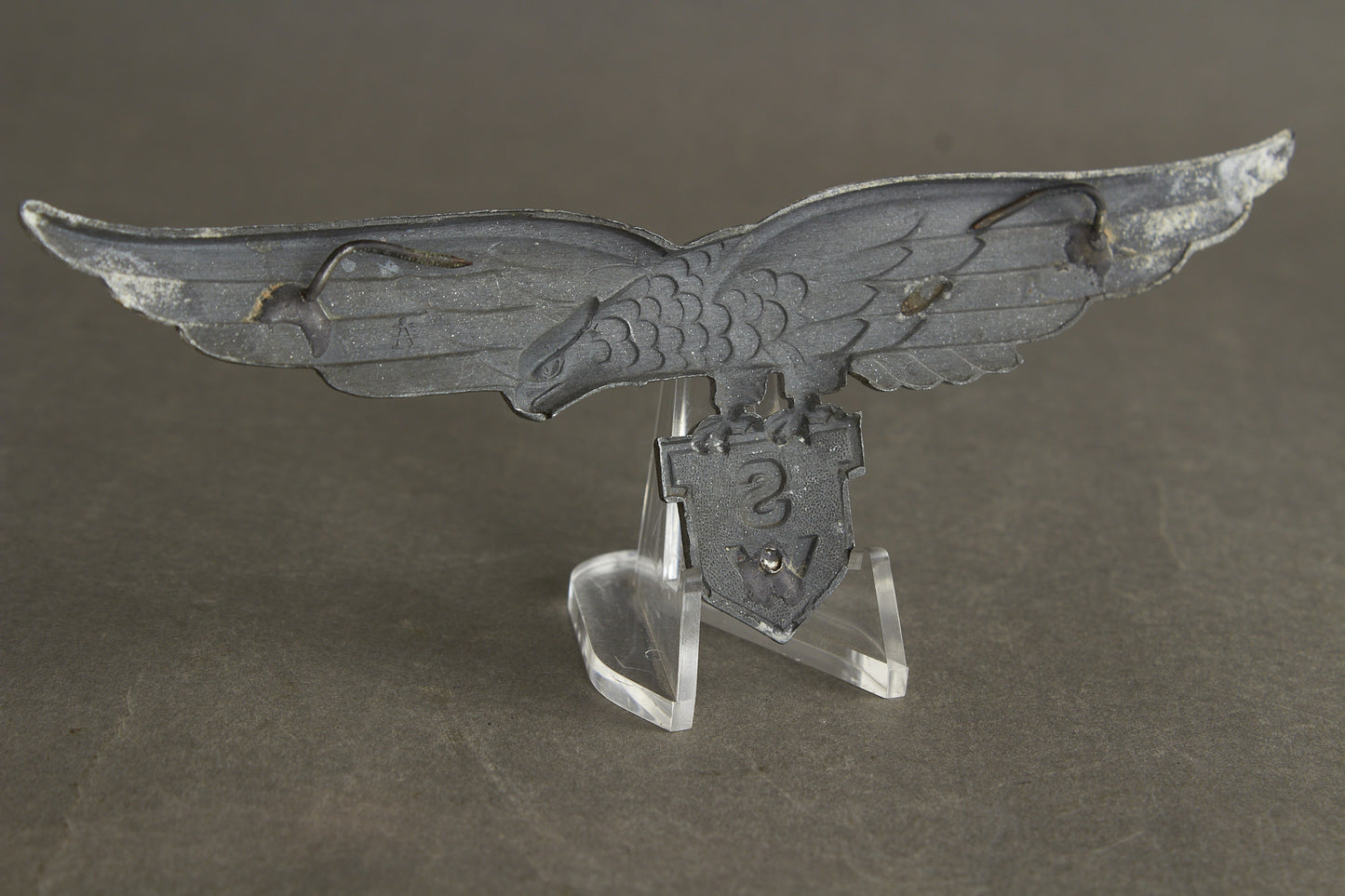 "Siemens Werkschutz" Breast Eagle. With both prongs. Original.