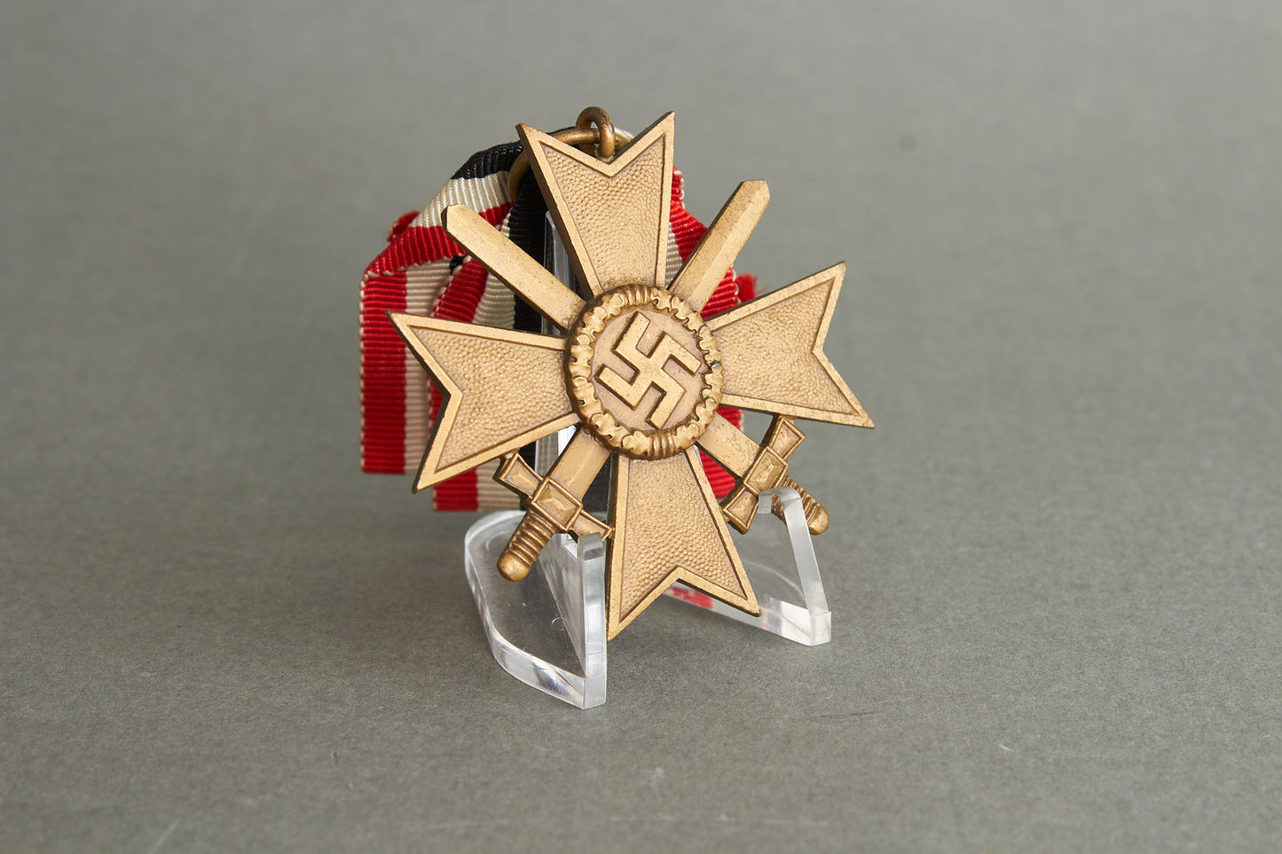 Kriegsverdienstkreuz 2. Klasse w. Swords. Maker marked "74". Original.