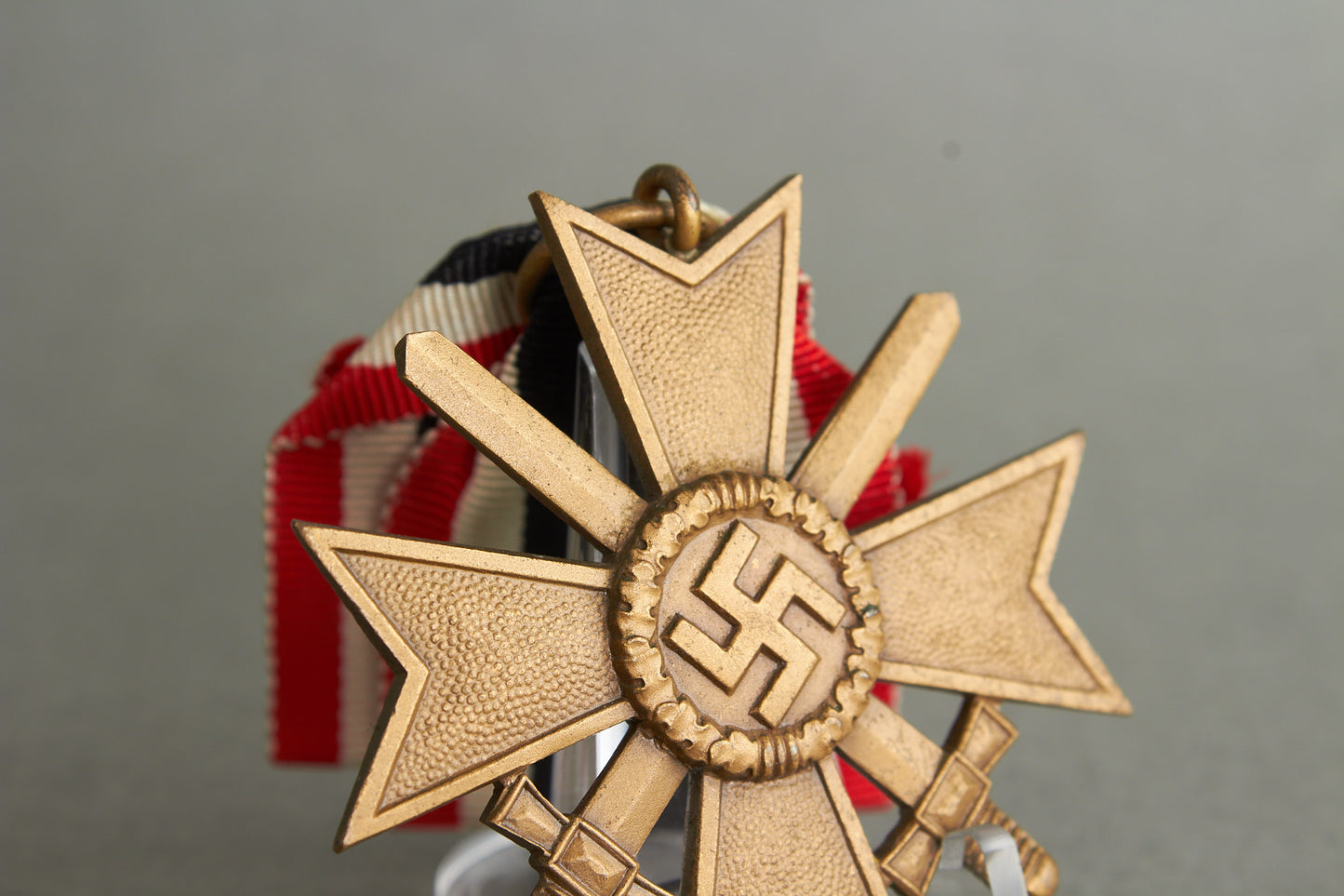 Kriegsverdienstkreuz 2. Klasse w. Swords. Maker marked "74". Original.
