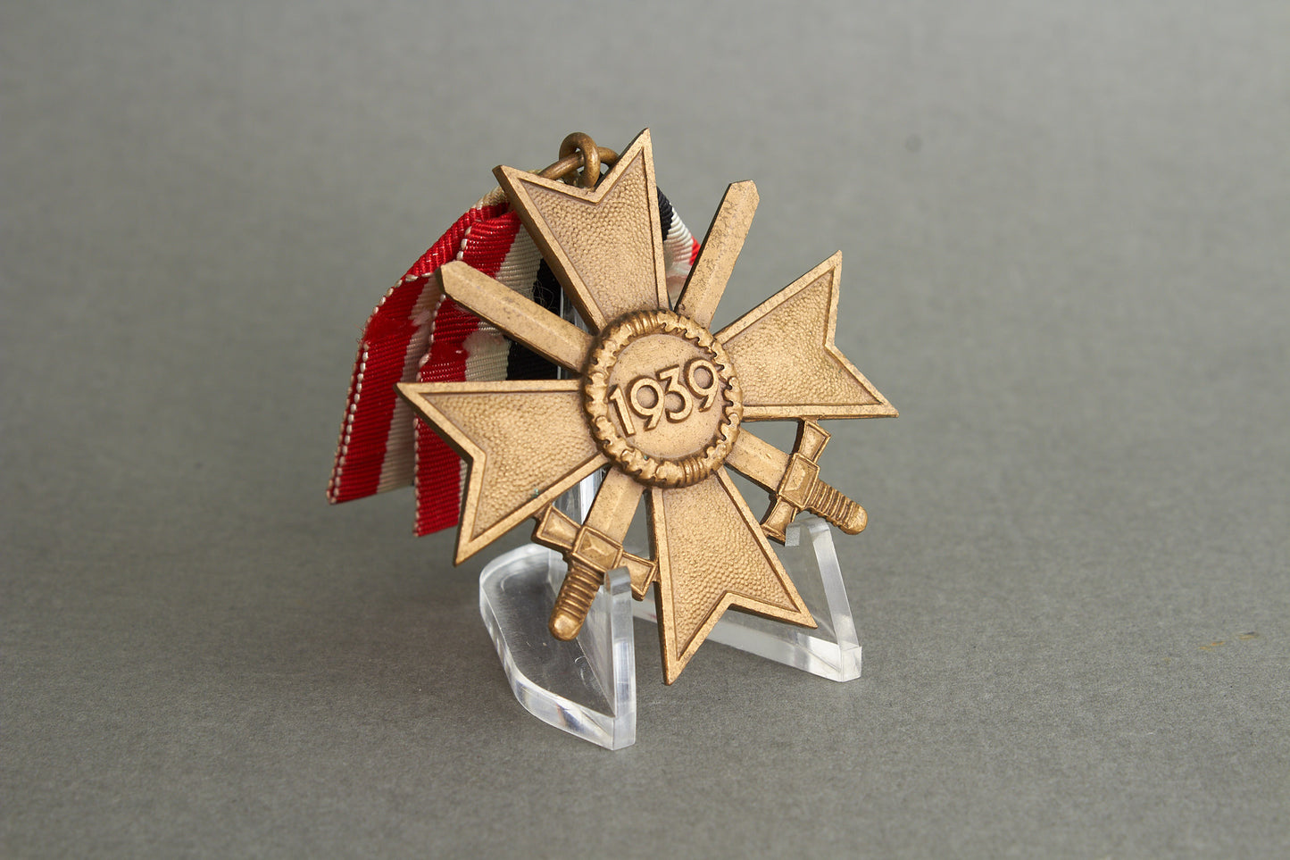 Kriegsverdienstkreuz 2. Klasse w. Swords. Maker marked "74". Original.