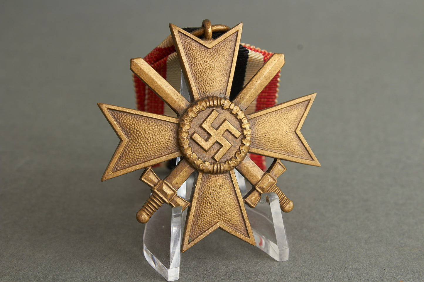 Kriegsverdienstkreuz 2. Klasse w. Swords. Maker marked "87". Original.