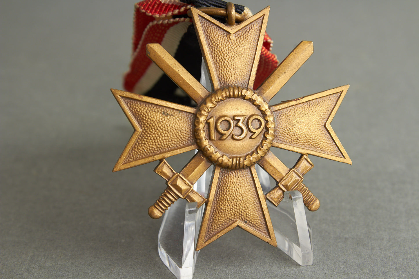 Kriegsverdienstkreuz 2. Klasse w. Swords. Maker marked "87". Original.