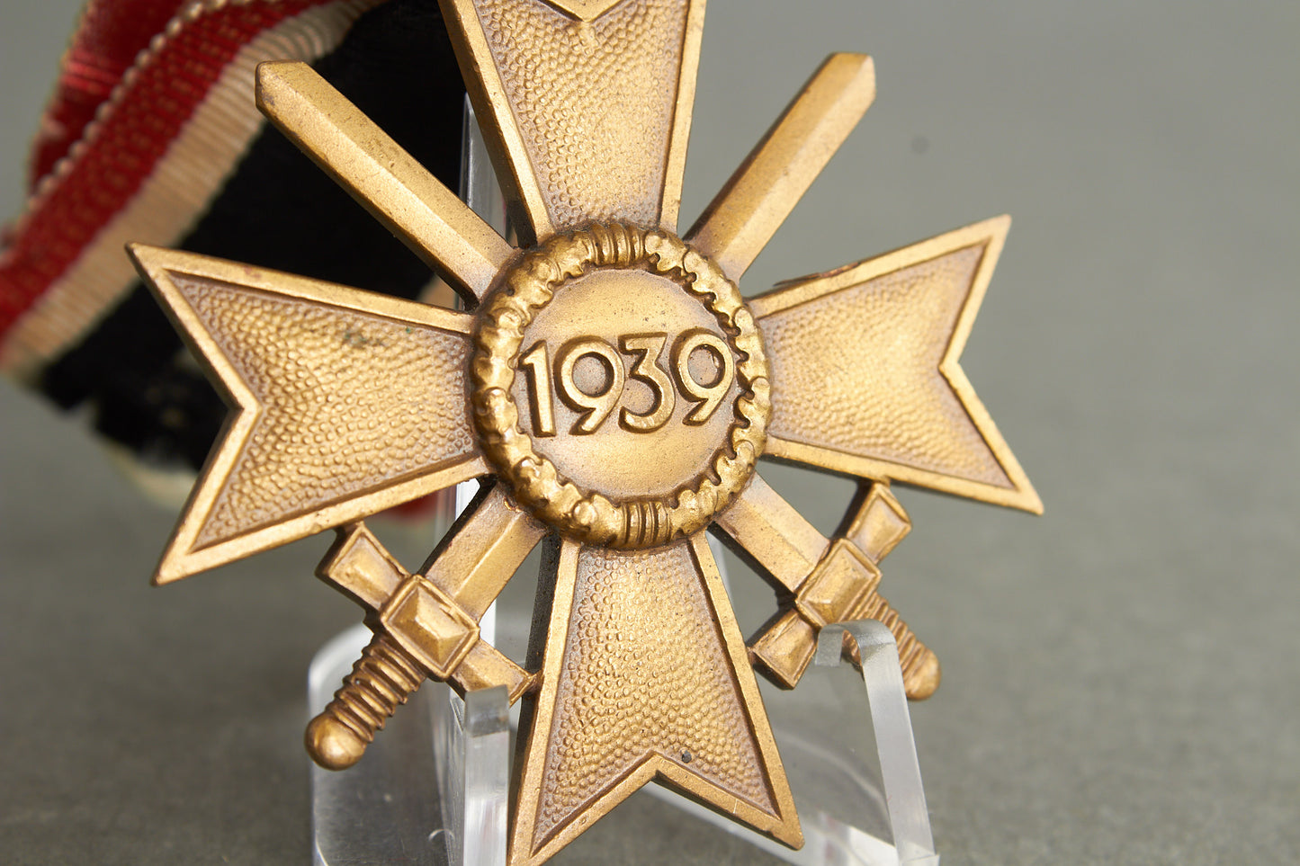 Kriegsverdienstkreuz 2. Klasse w. Swords. Maker marked "87". Original.