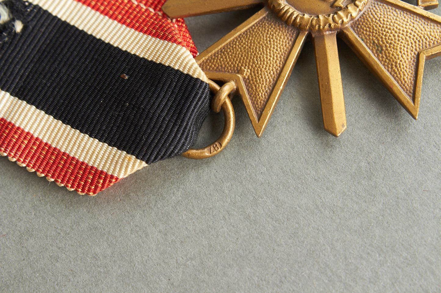 Kriegsverdienstkreuz 2. Klasse w. Swords. Maker marked "87". Original.