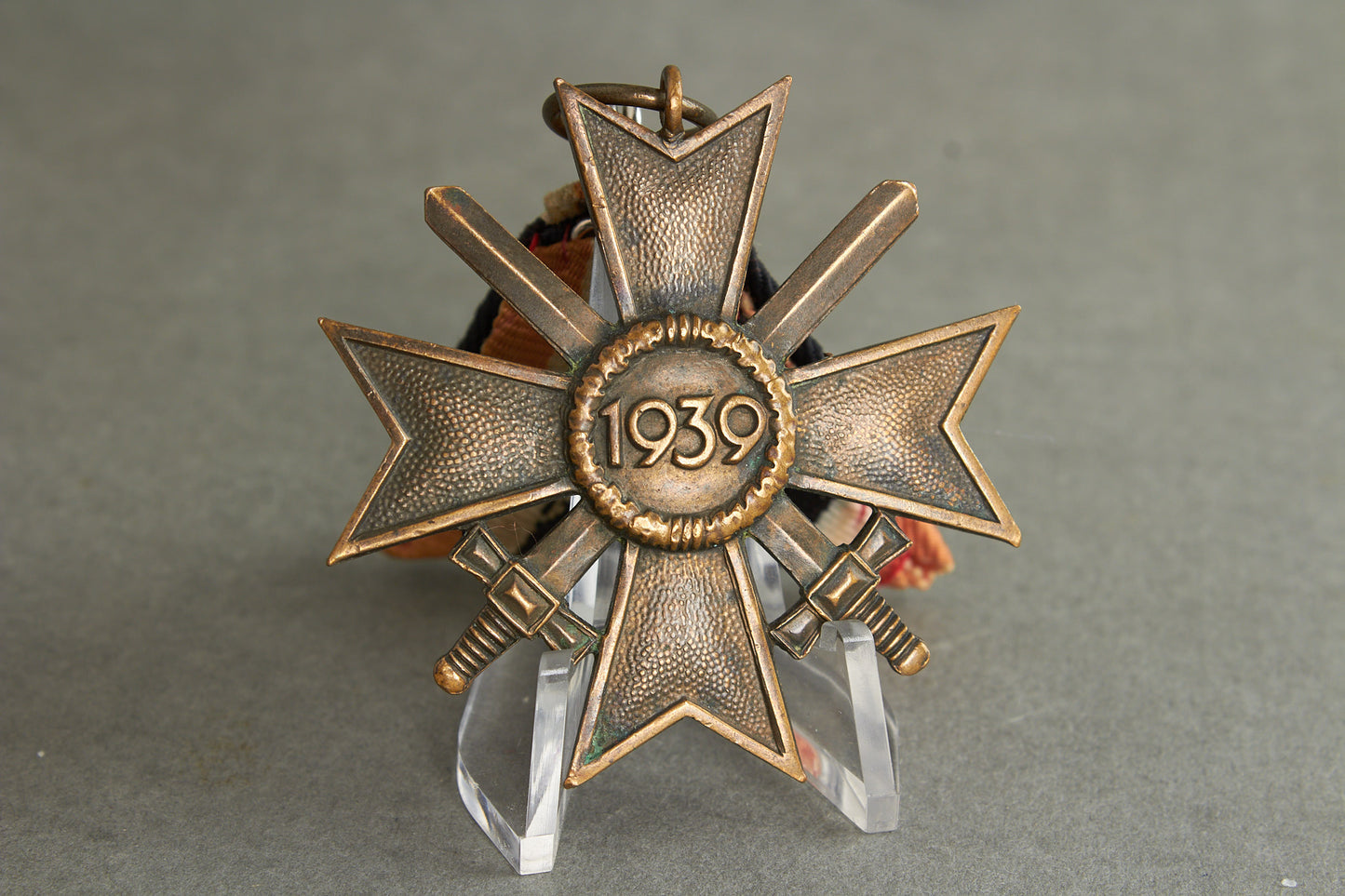 "Kriegsverdienstkreuz 2. Klasse" w. Swords. Austrian Mounted. Original.
